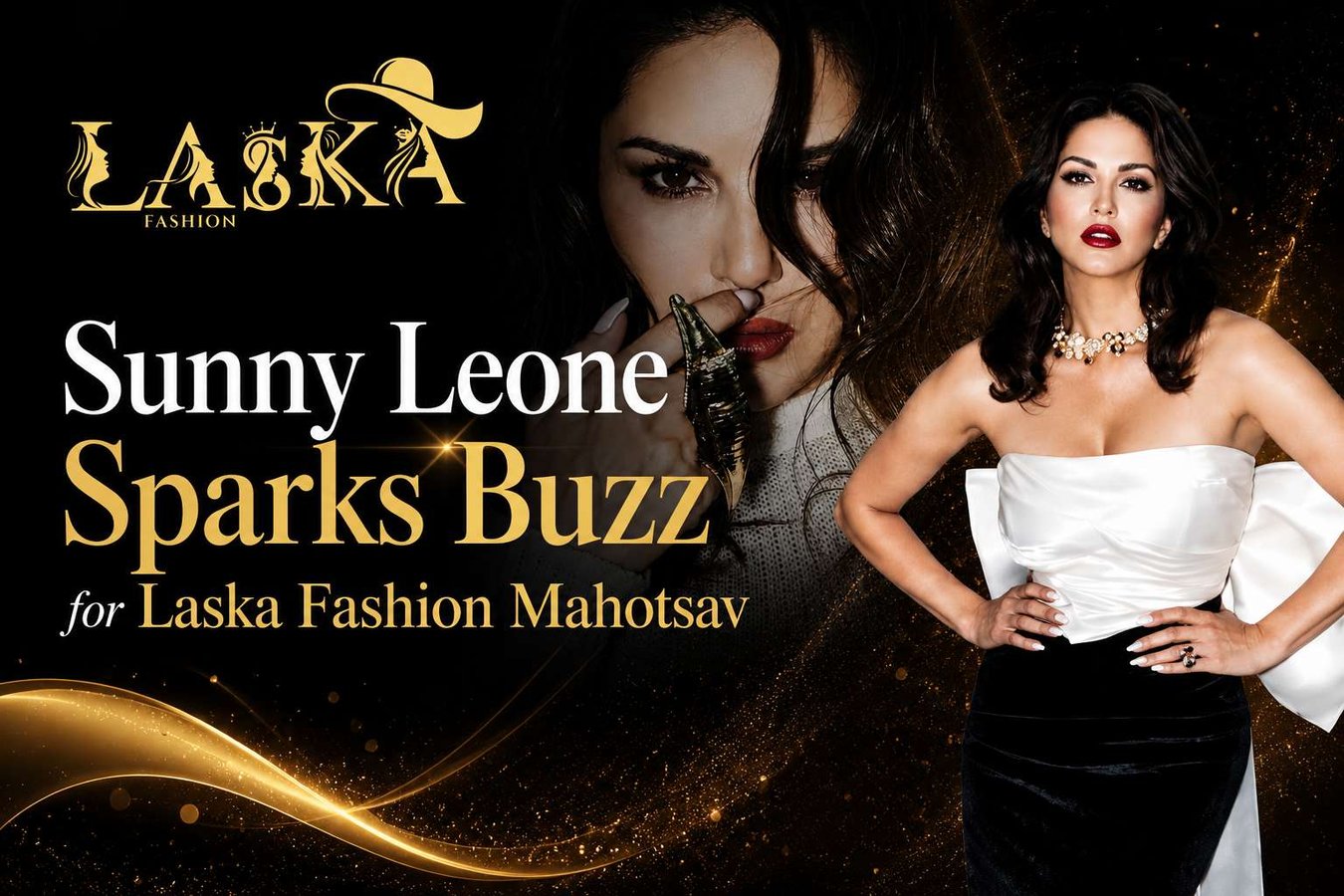 Sunny Leone Buka Kampanye Video Laska Fashion Mahotsav 2026, Mumbai Jadi Sorotan