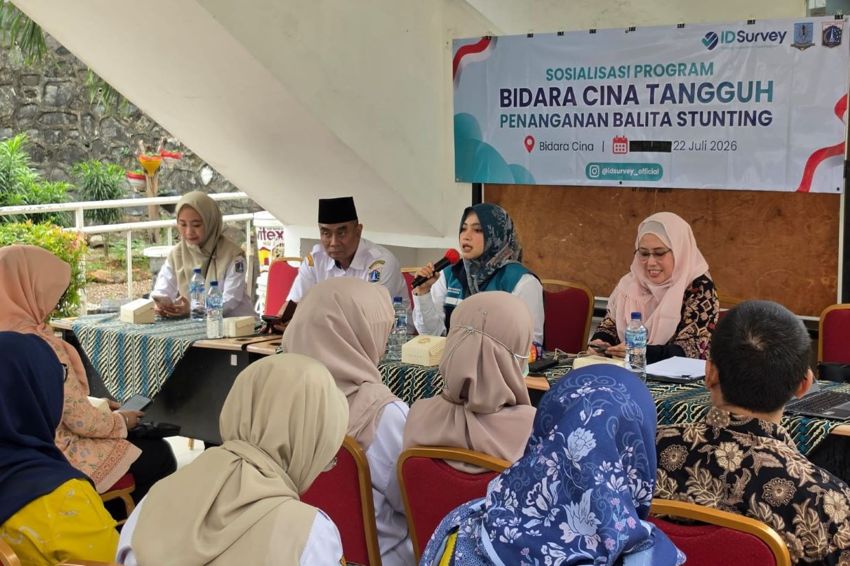 IDSurvey Perkuat Pemberdayaan Masyarakat di Bidara Cina lewat Program TJSL