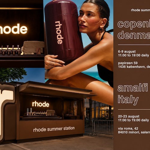 Pop-up Rhode Minori: Rhode Summer Station singgah pertama kali di Italia