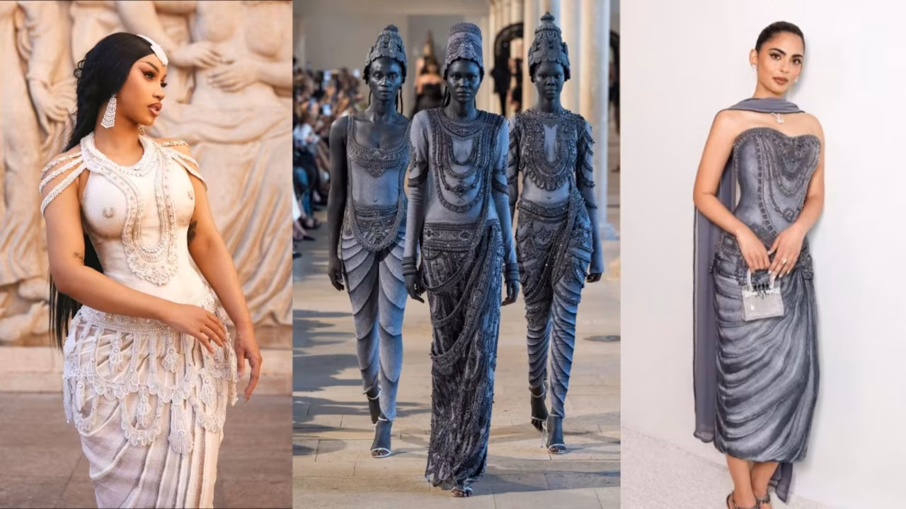 Rahul Mishra Devi: Rahul Mishra ‘Devi’ di Paris Couture Week 2026: Isha Ambani dan Cardi B di Front Row