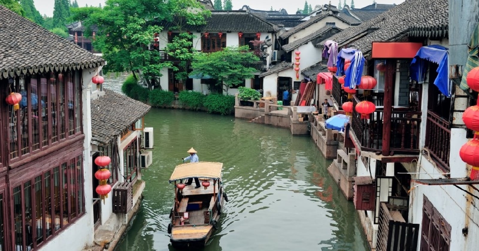 Zhouzhuang Kota Air: Zhouzhuang, Kota Air 900 Tahun di Dekat Shanghai yang Kini Menyasar Wisatawan Indonesia