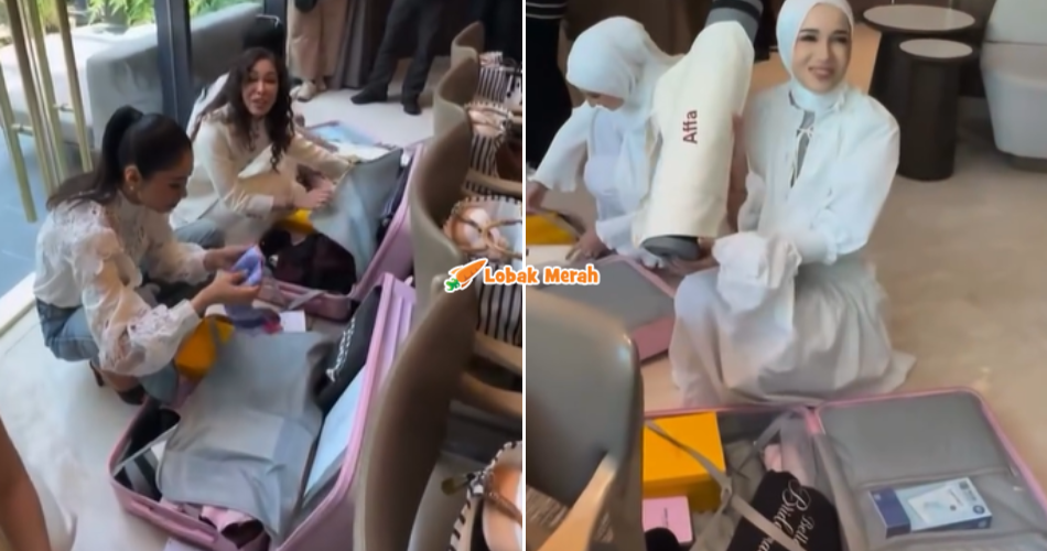 Bella Astillah Kasih ‘luggage pengapit’ untuk Sahabat Menjelang Hari Bahagia