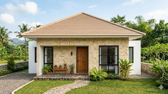 rumah limasan modern - ilustrasi berita 6 Ide Desain Rumah Limasan Modern yang Bikin Hunian Terasa Adem dan Kekinian