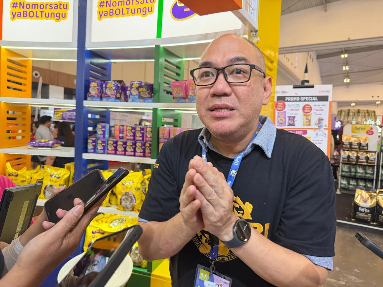 CPPETINDO Serahkan Donasi Pakan Kucing 3 Ton Delicia kepada Tiga Shelter di IIPE 2026